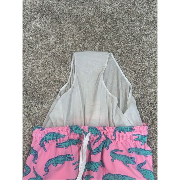 Chubbies The Glades Swim Trunks Men’s M Gator Beach 5.5 in Classic Lined Pink - Picture 9 of 9